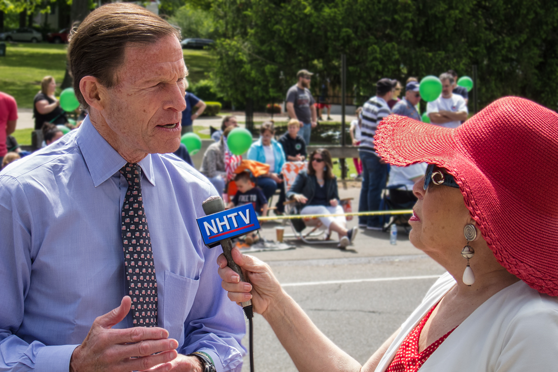 Senator Blumenthal at North Haven Parade